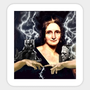 Mary Shelley Sticker